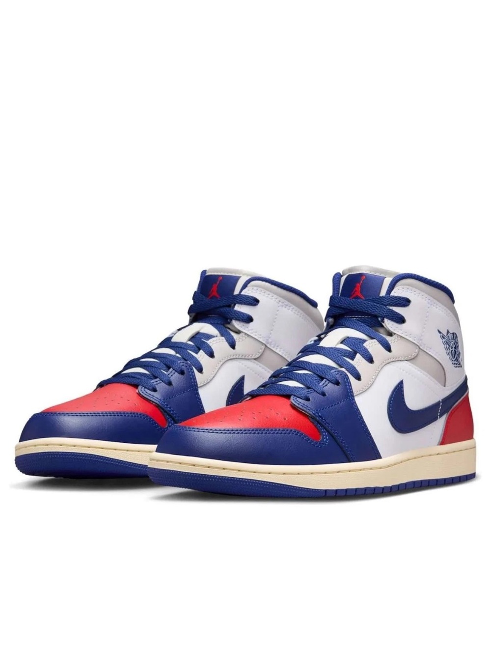 Nike Air Jordan 1 Mid Rare Air Retro OG Blue Red DQ8426-102 Mens Sizes
